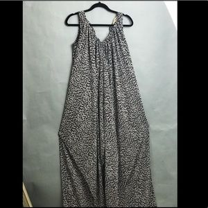 Michael Kors high low maxi dress